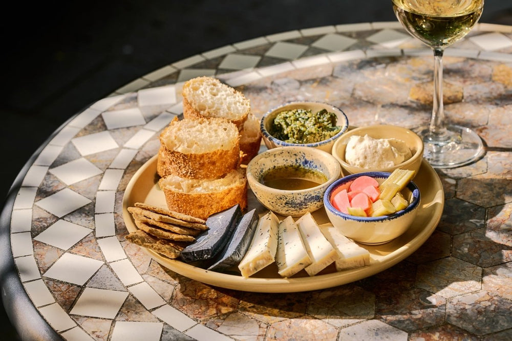 Kashew Cheese & Pickles Plate - Kashew Cheese Deli