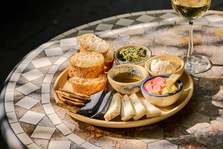 Kashew Cheese & Pickles Plate - Kashew Cheese Deli