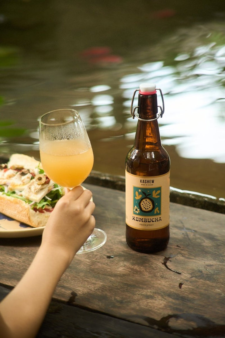 Kashew Kombucha - Passion Fruit (330ML) - Kashew Cheese Deli