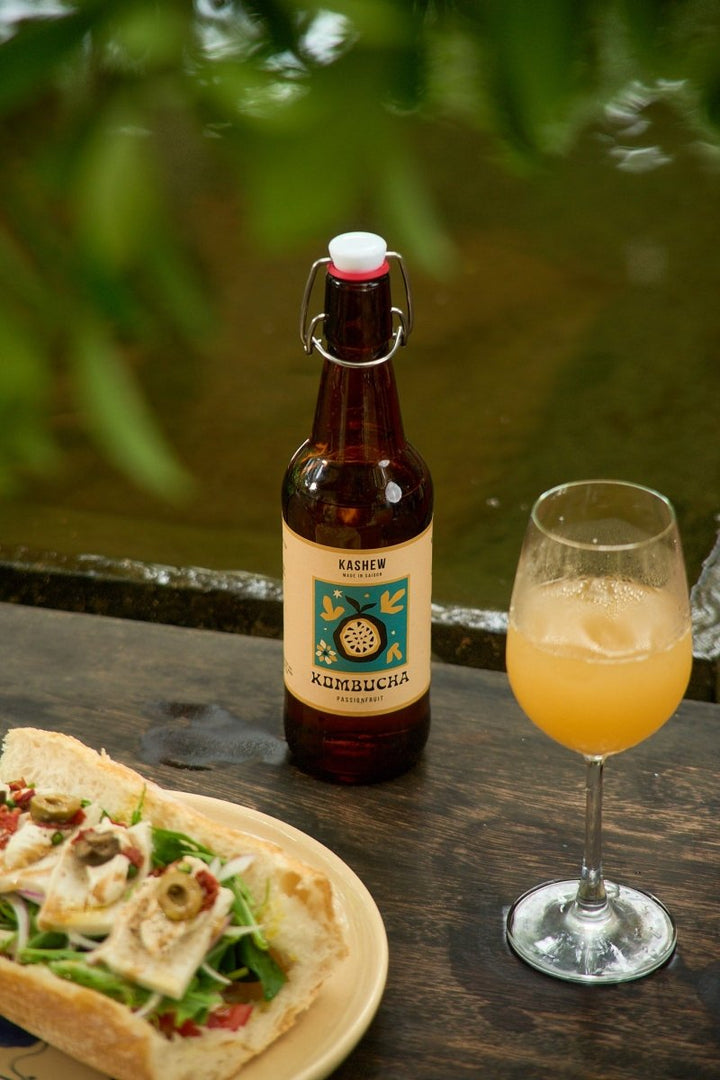 Kashew Kombucha - Passion Fruit (330ML) - Kashew Cheese Deli