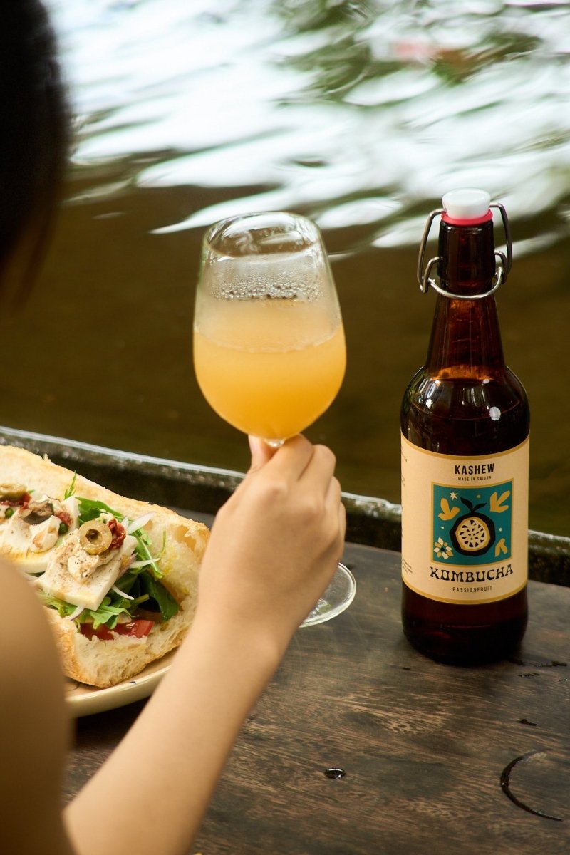 Kashew Kombucha - Passion Fruit (330ML) - Kashew Cheese Deli