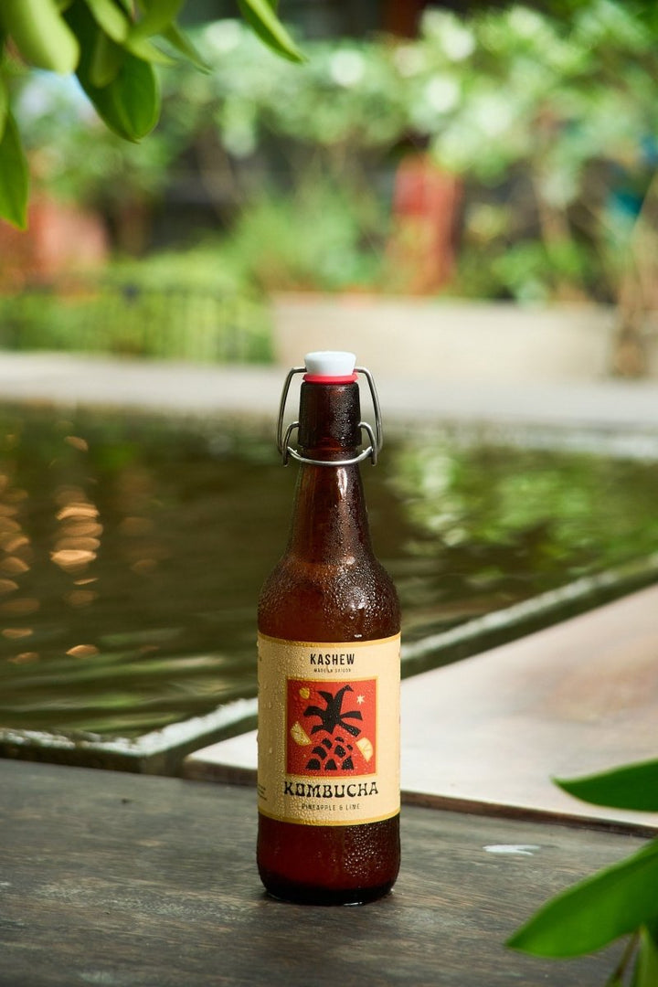 Kashew Kombucha - Pineapple Lime (330ML) - Kashew Cheese Deli