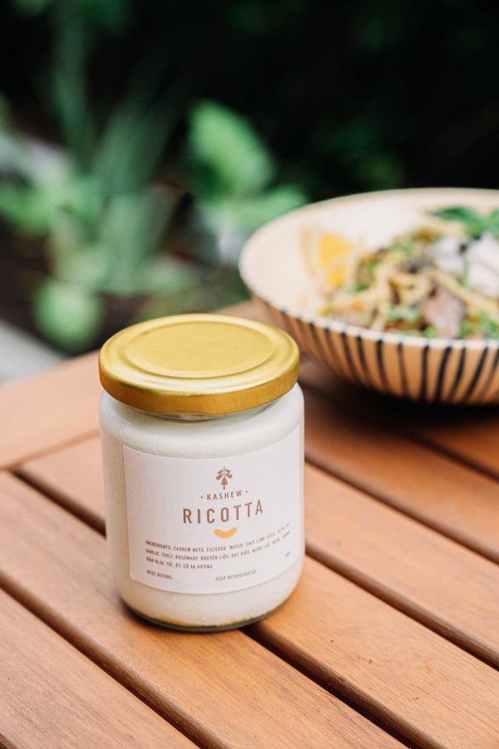 Kashew Mushroom Pasta - Kashew Cheese Deli