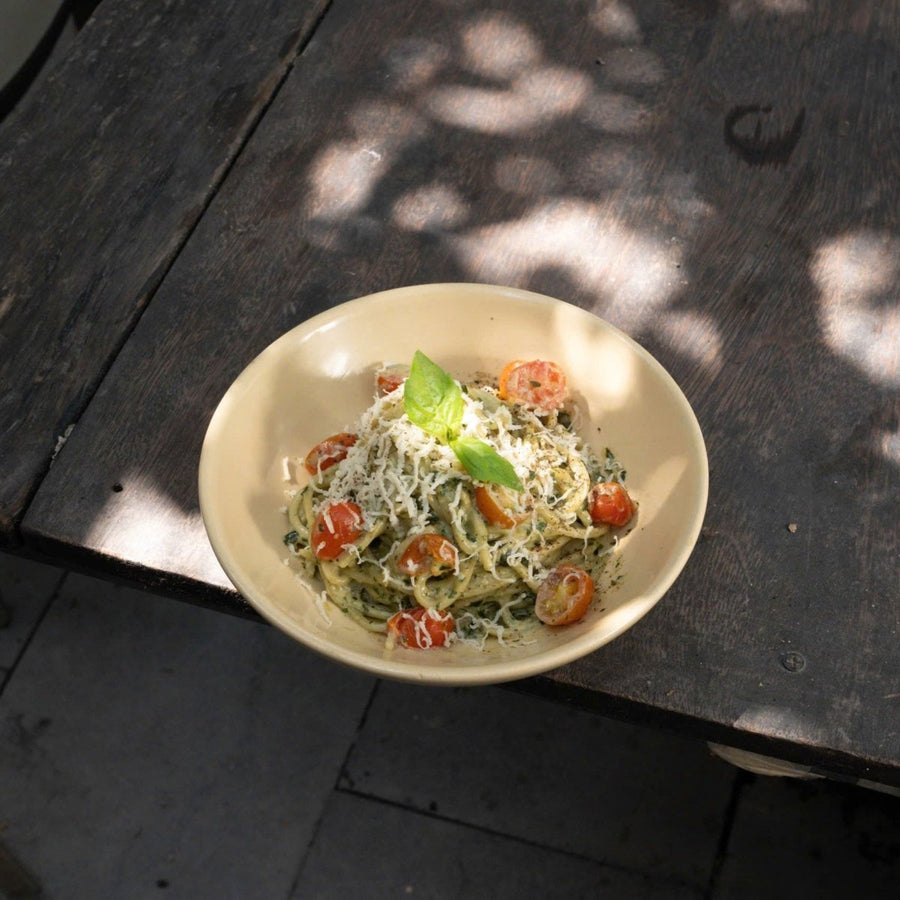 Kashew Pesto Pasta - Kashew Cheese Deli