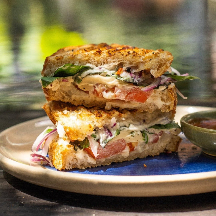 Tri Colore Panini - Kashew Cheese Deli