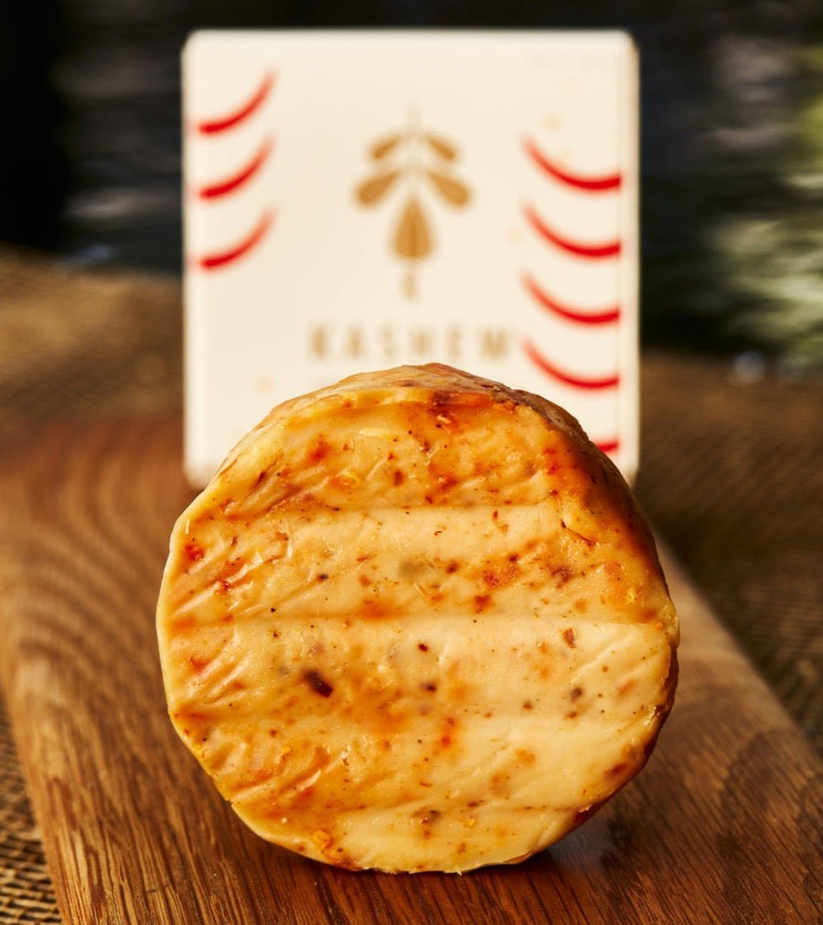 Kashew Aged Cheese Chili – Vegan Aged Cheese Made From Organic Cashew Nuts - Kashew Cheese Deli