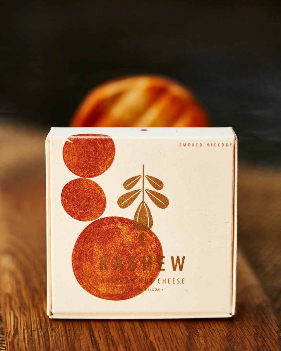 Kashew Aged Cheese Smoked Hickory – Vegan Aged Cheese Made From Organic Cashew Nuts - Kashew Cheese Deli