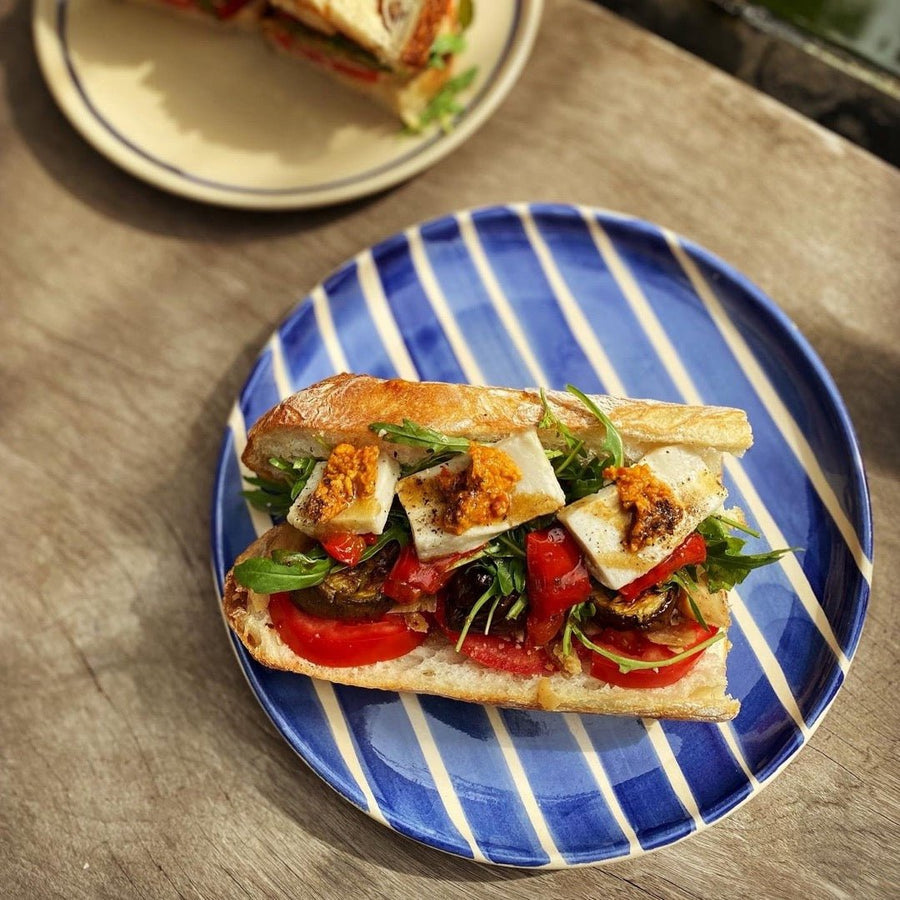 Pesto Rosso Sandwich - Kashew Cheese Deli