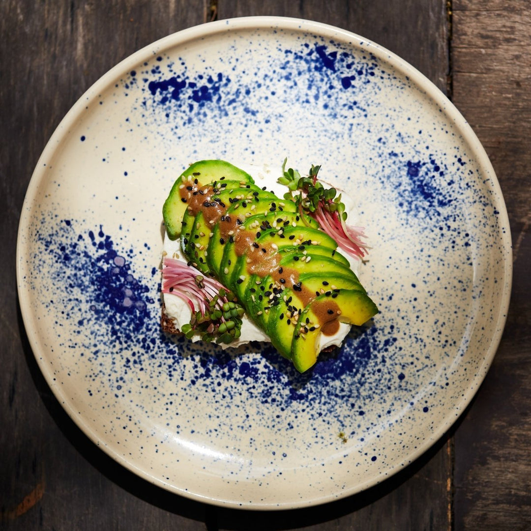 Avocado cream cheese toast - Kashew Cheese Deli