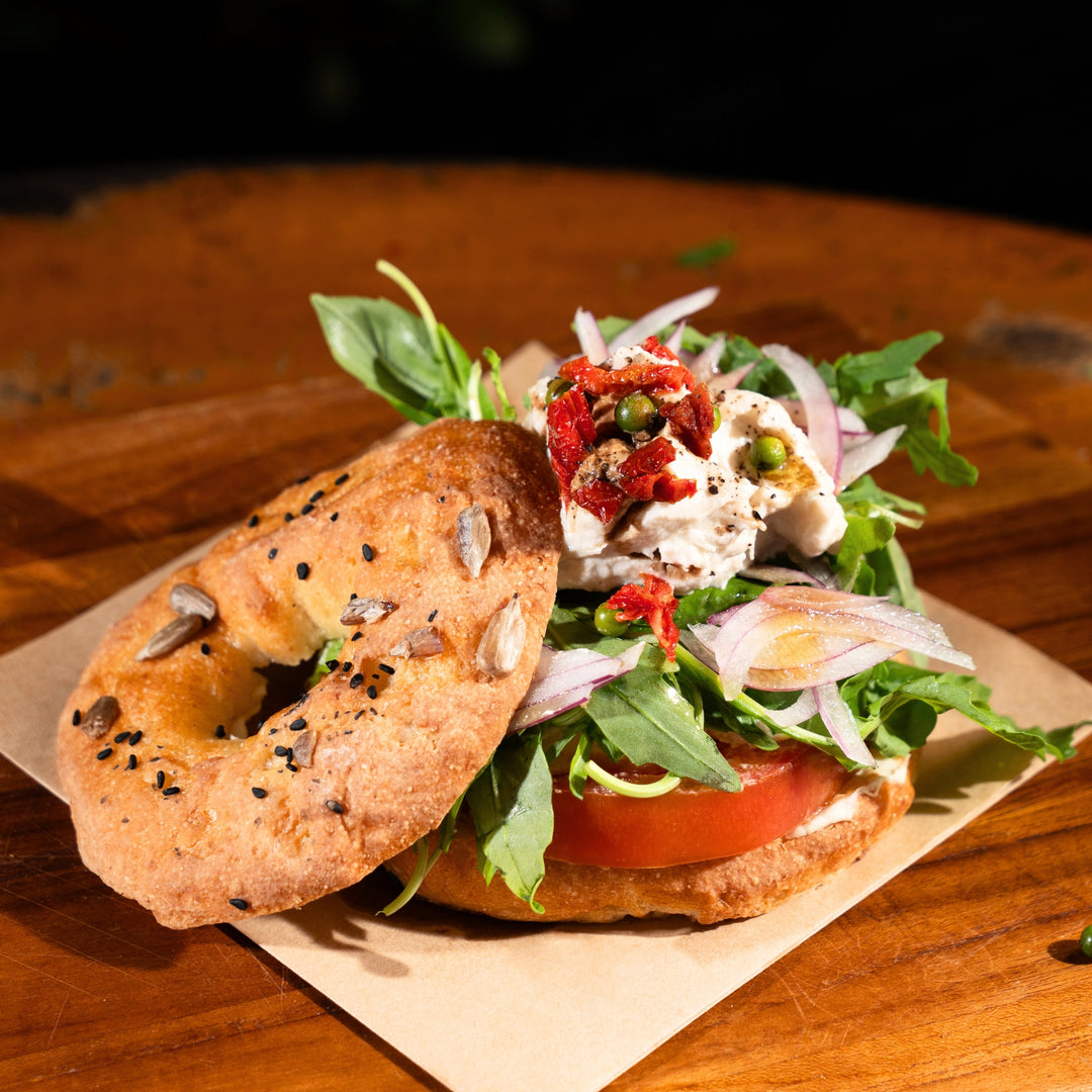 Gluten-Free Bagel Sandwich