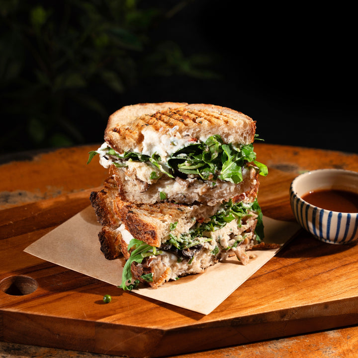 Kream & Mushroom Panini