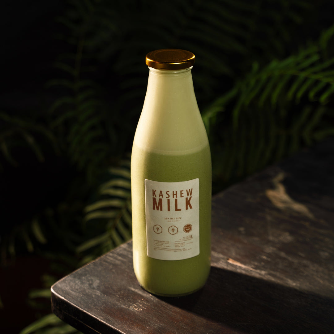 Kashew Matcha Milk – 1L Bottle (sweetened)