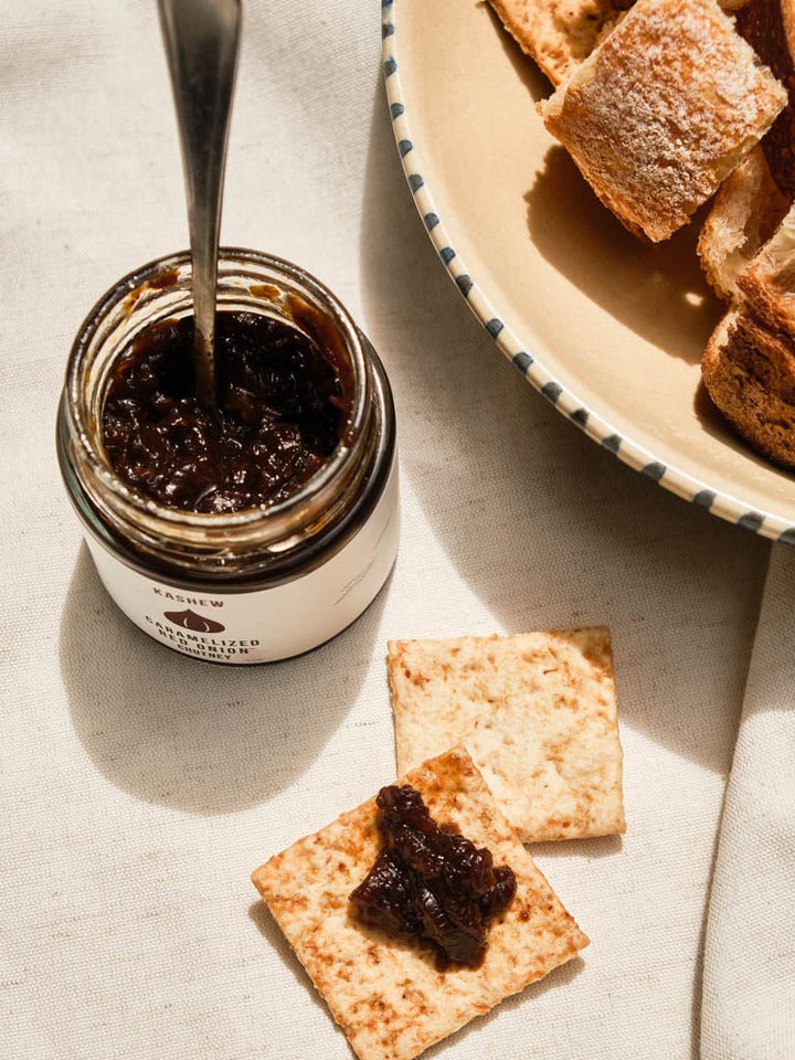 Caramelized Red Onion Chutney - Kashew Cheese Deli