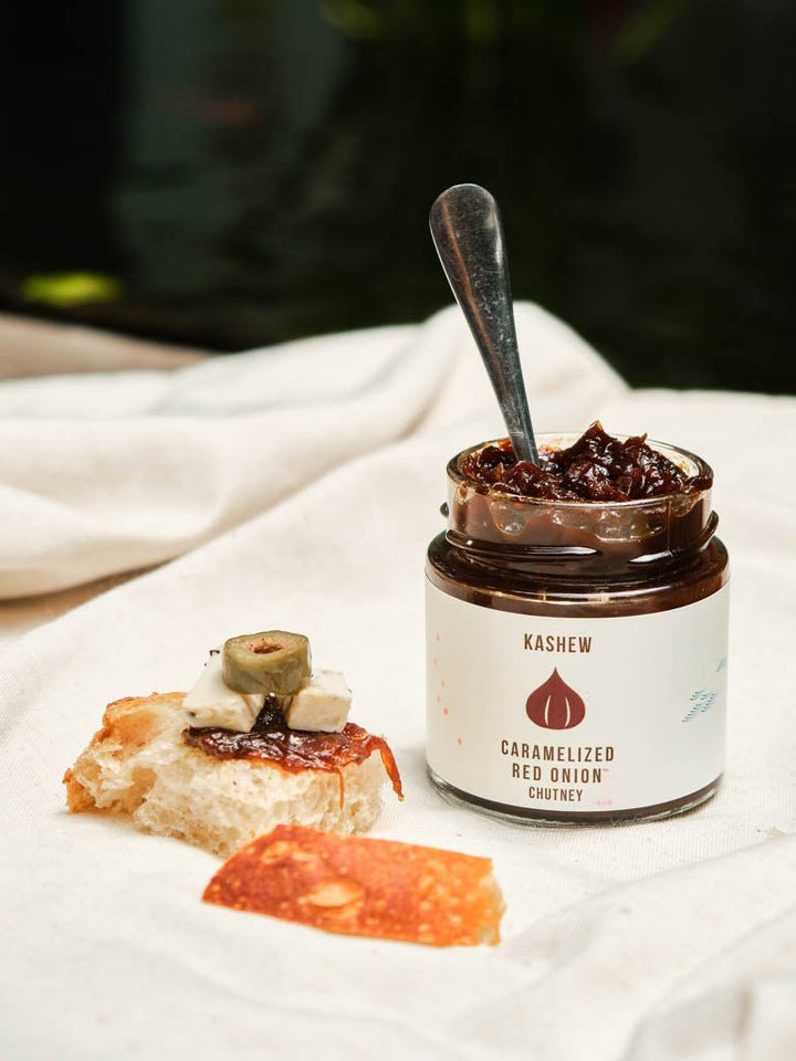 Caramelized Red Onion Chutney - Kashew Cheese Deli