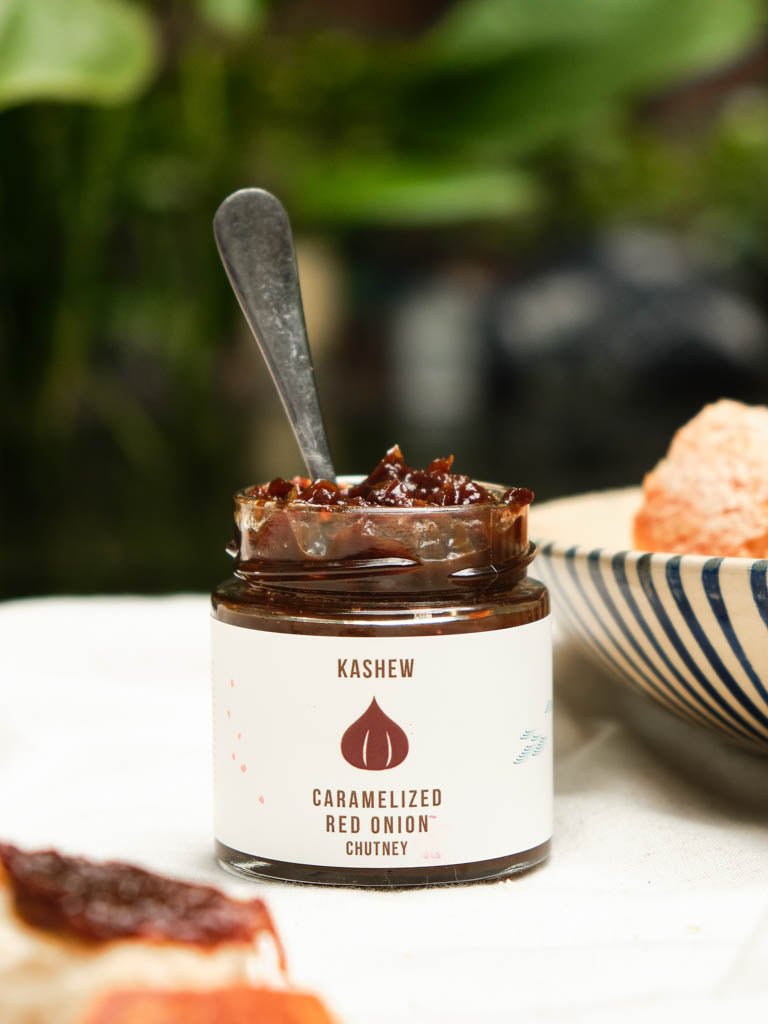 Caramelized Red Onion Chutney - Kashew Cheese Deli