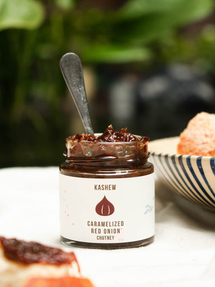 Caramelized Red Onion Chutney - Kashew Cheese Deli