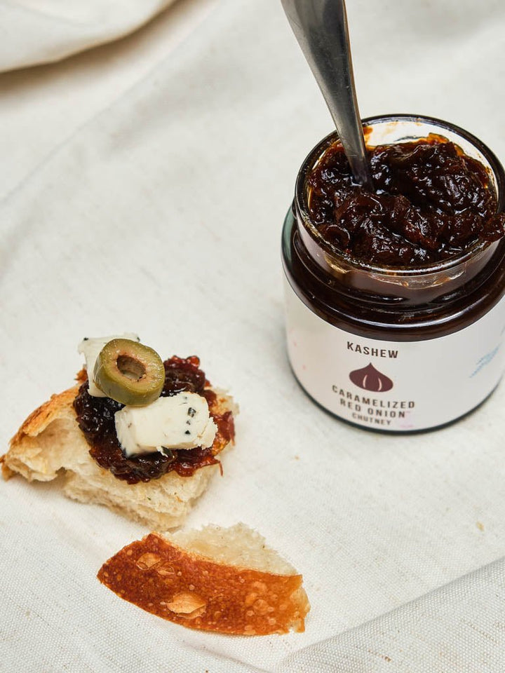 Caramelized Red Onion Chutney - Kashew Cheese Deli