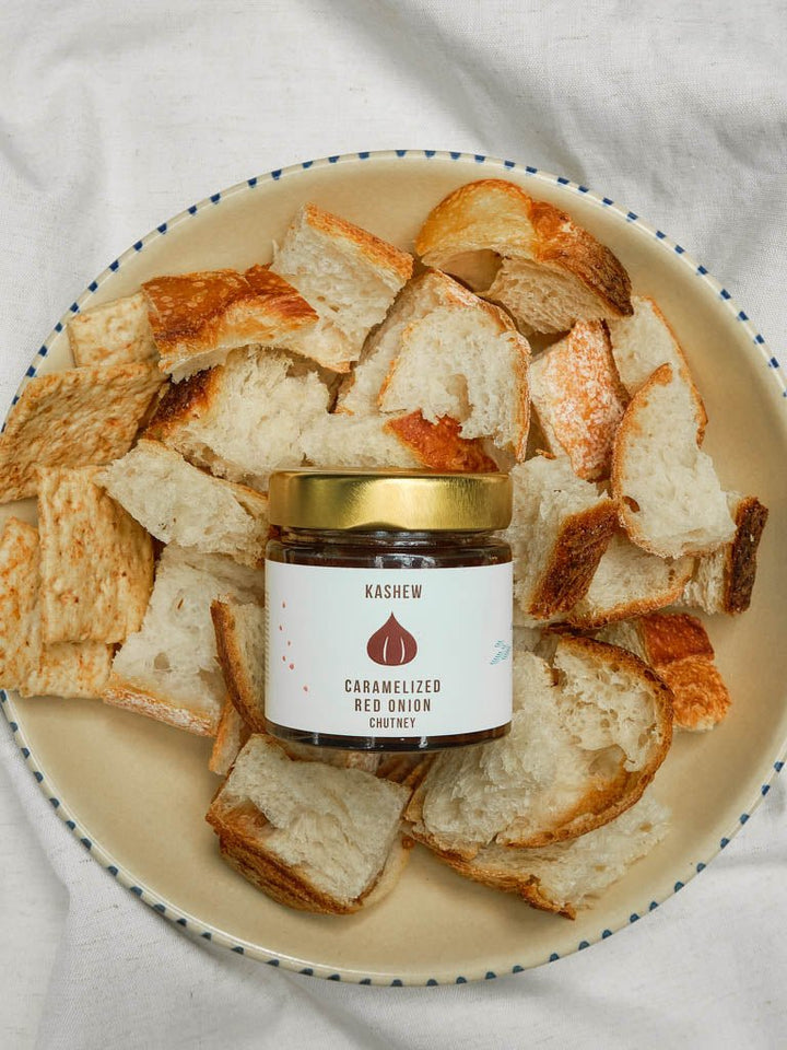 Caramelized Red Onion Chutney - Kashew Cheese Deli