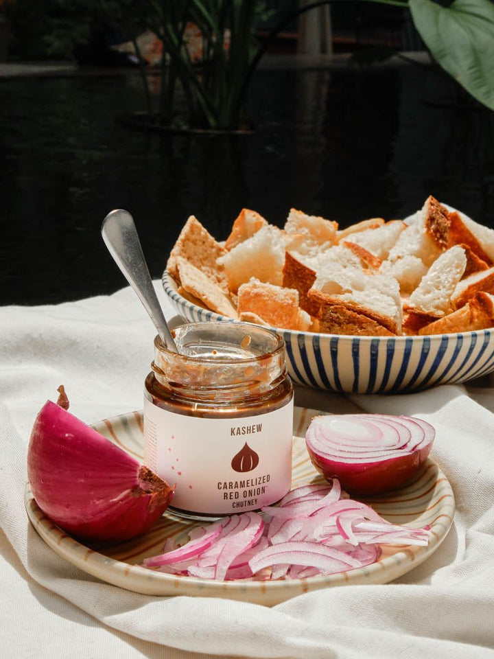 Caramelized Red Onion Chutney - Kashew Cheese Deli