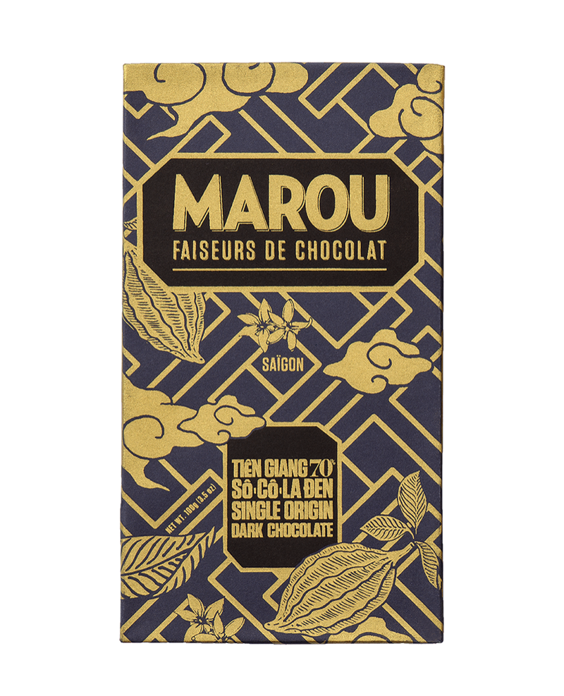Marou Chocolate bar - Tiền Giang 70% 80g