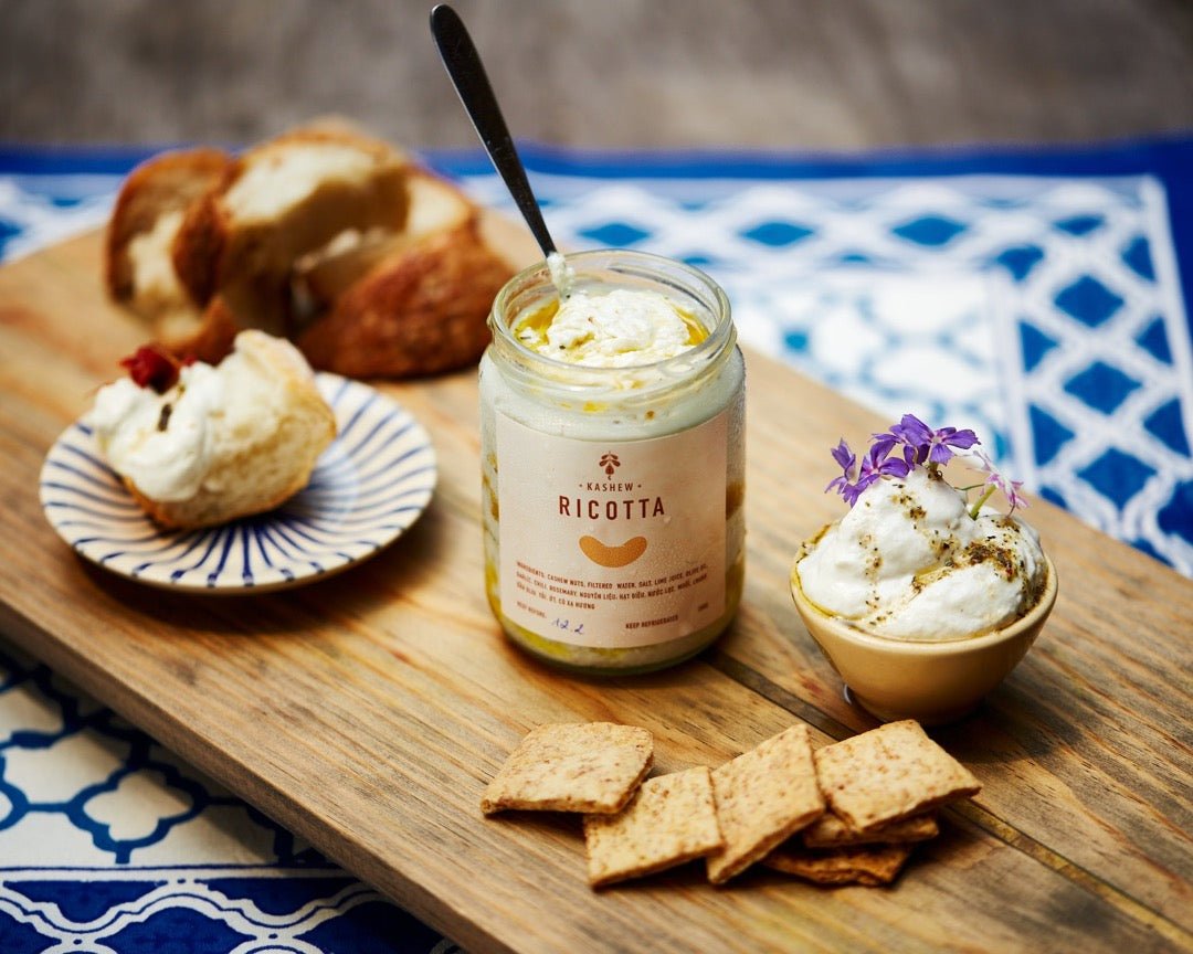 Ricotta Thuần Chay Từ Hạt Điều | Nhẹ & Mềm Mịn | Kashew – Kashew Cheese Deli